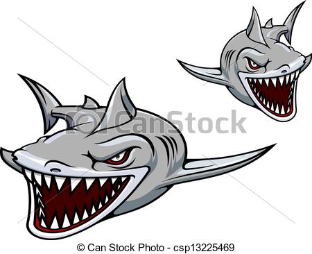 Sharp Tooth Clipart Shark With Sharp Teeth