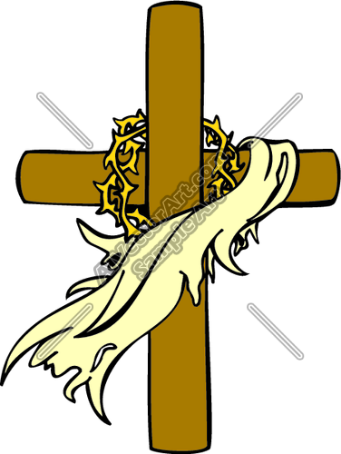 Thornsandcross1 Clipart And Vectorart  Holidays Graphics   Easter