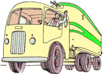 Truck Driver Graphics And Animated Gifs