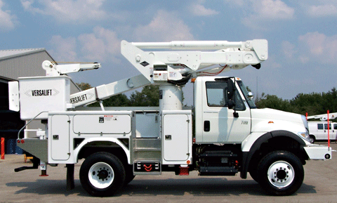 Utility Truck Equipment  Telescopic Bucket Trucks