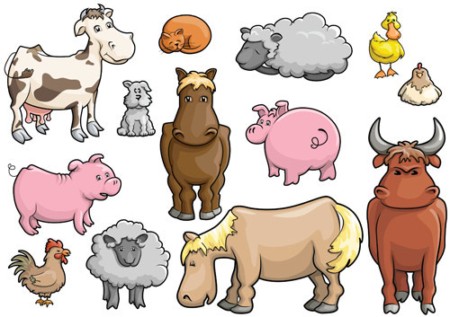 12 Farm Animals Cartoon Free Cliparts That You Can Download To You