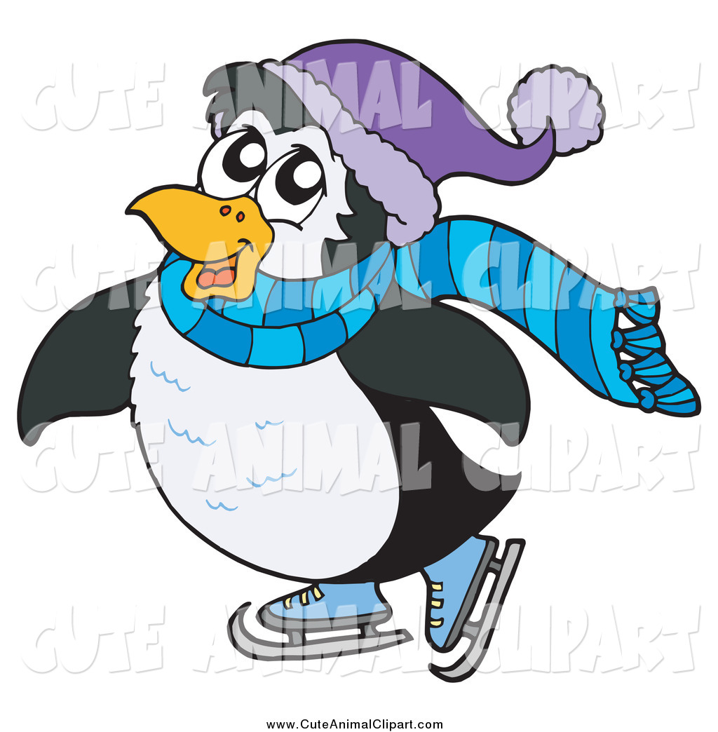 2014 Cute Happy Penguin Ice Skating July 16th 2014 Cute Happy Penguin