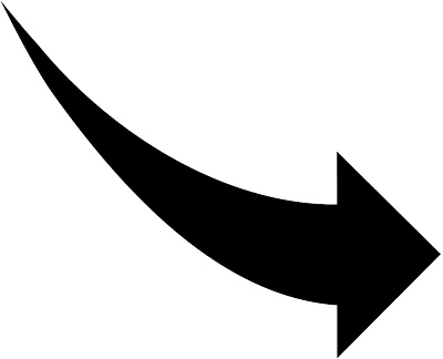 Curved Arrow Image   Cliparts Co