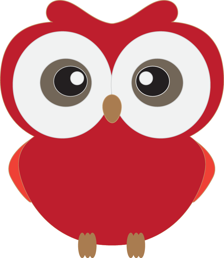 Cute Owl Clipart   Owl Clip Art Elements   Personal And Commercial Use