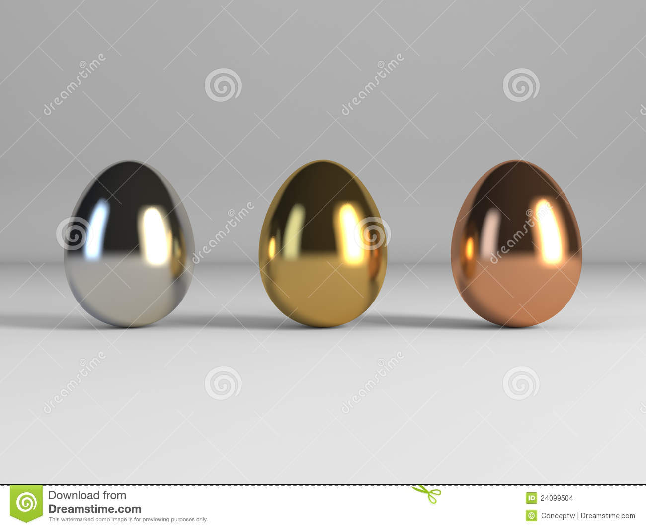 Easter Eggs With High Value Stock Images   Image  24099504