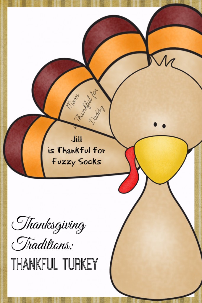 Printable Thankful Turkey  Each Person Writes What They Are Thankful