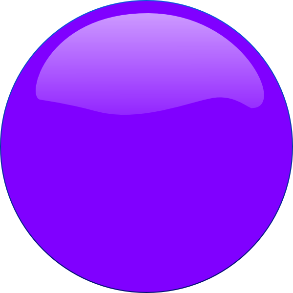 Purple Circle Icon Clip Art At Clker Com   Vector Clip Art Online    