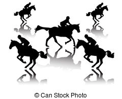 Race Course Vector Clipart And Illustrations