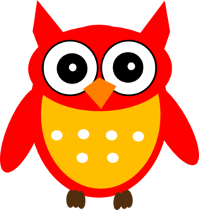 Red Owl Clip Art At Clker Com   Vector Clip Art Online Royalty Free