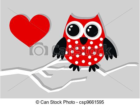 Red Owl Clipart