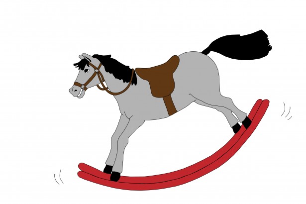 Rocking Horse Clipart By Karen Arnold