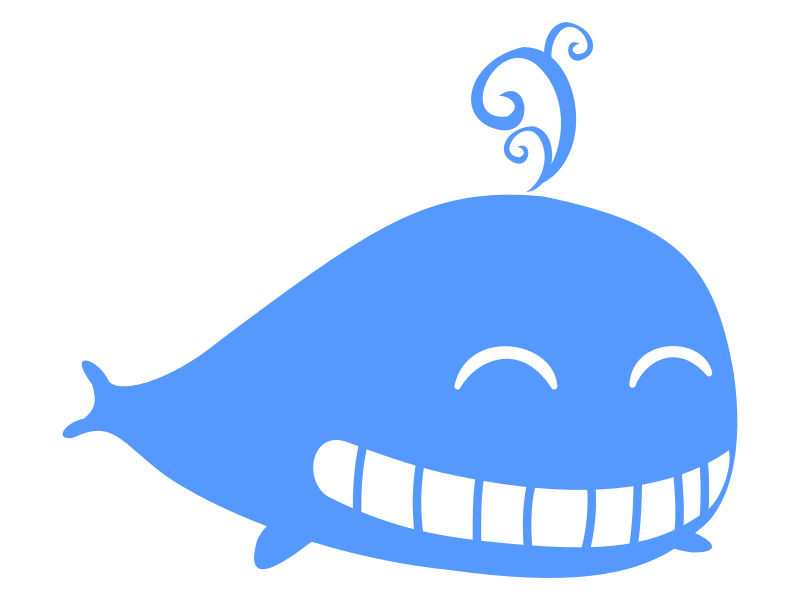 Whale   Ballena By Hector Gomez   A Blue Whale Cartoon