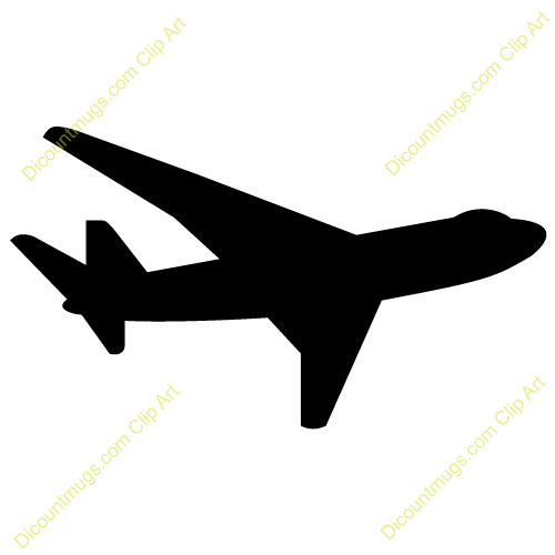 747 Commercial Airplane Silhouette Keywords 747 Passenger Jet Airplane