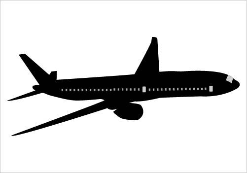 Airplane Silhouette Archives   Silhouette Graphics Silhouette    