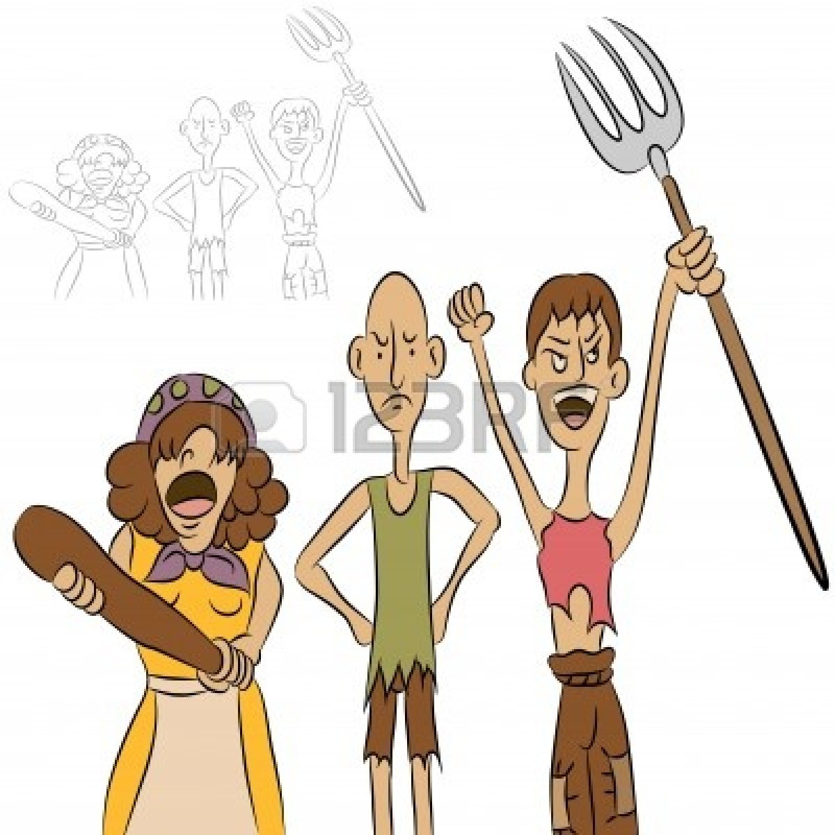 Angry People Clipart 9921221 An Image Of A Group Of Angry People Jpg