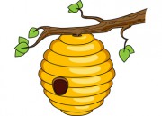 Beehive In Tree Clipart Beehive In Tre