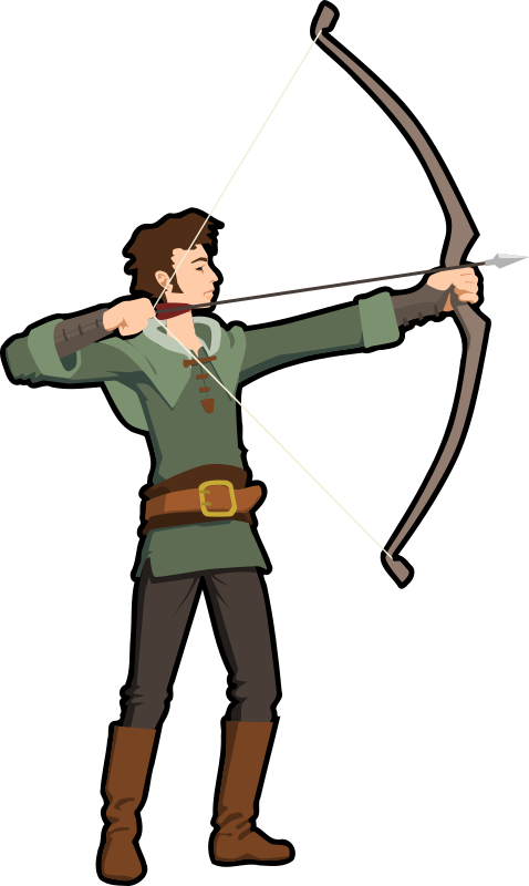 Bow Hunting Clipart Clipart   Archer