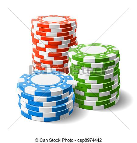 Casino Chips    Csp8974442   Search Clipart Illustration Drawings