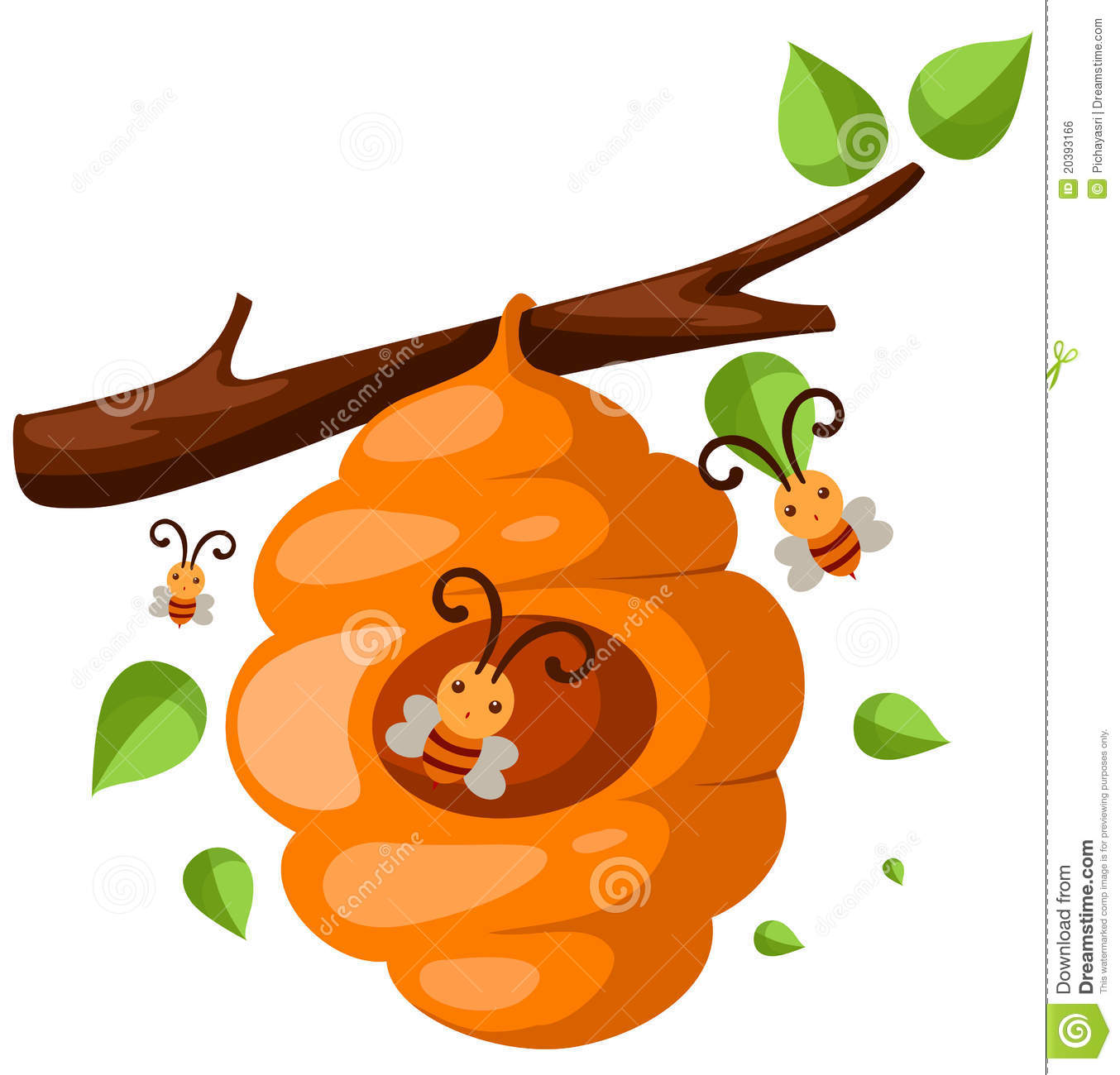 Cute Beehive Clipart Clipart Cute Beehive In