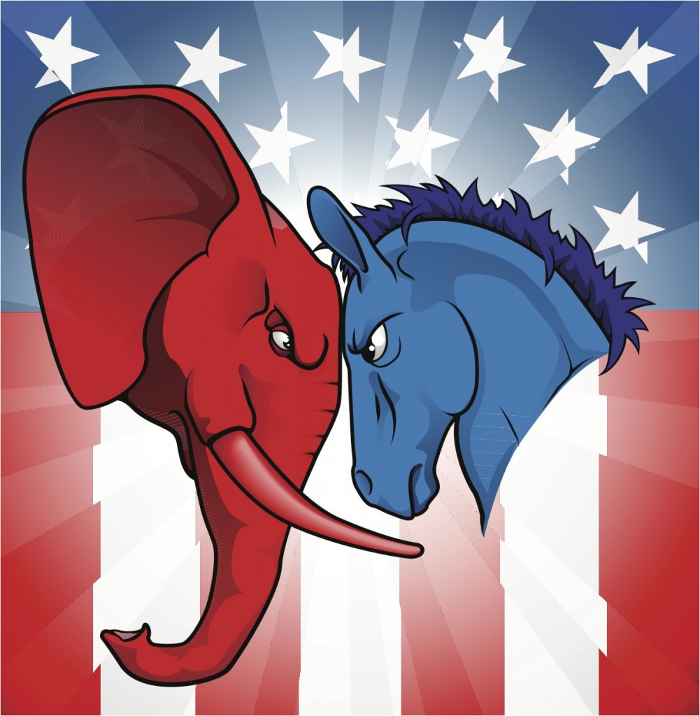 Democratic Vs Republican Party In America   Republican Democrat
