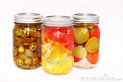 Home Canning Pickled Peppers Royalty Free Stock Photography   Image    