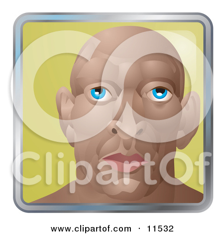 Of A Creepy Man With Twirling Eyes Clipart Illustration By Geo Images