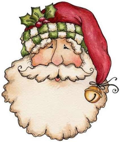 Old Fashioned Santa   Christmas Craft Ideas   Pinterest