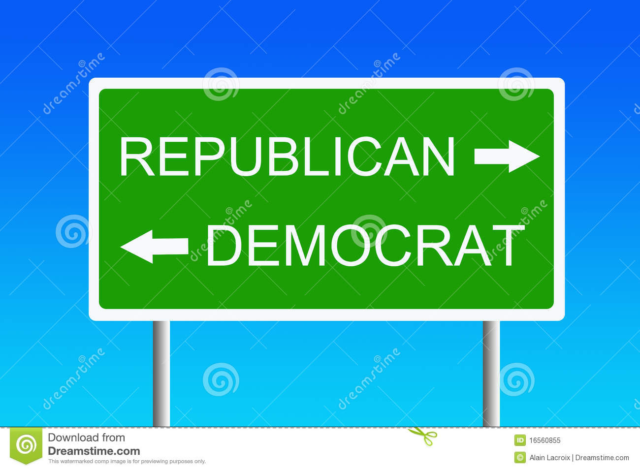 Ongoing Political Battle Between Republicans And Democrats