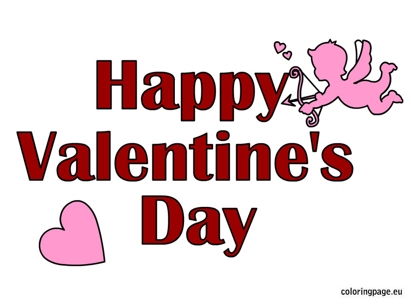 Pages For Happy Valentine S Day Clipart Related Coloring Pages