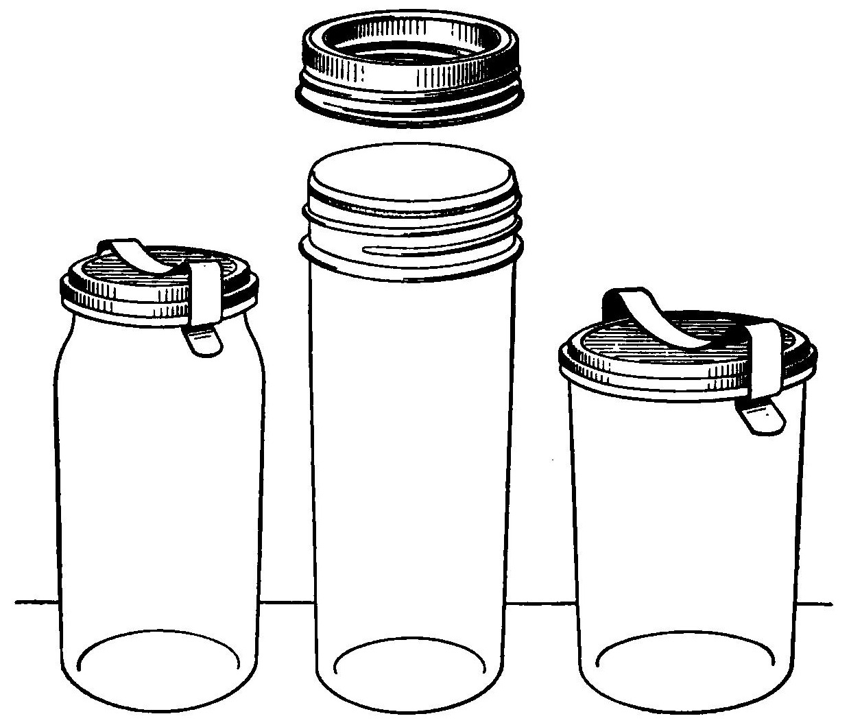 Reading Roses   Prose  Classic Canning Jars Clip Art