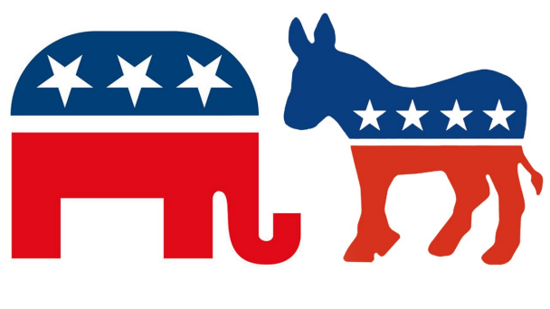 Republican Elephant And Democratic Donkey Png Logos Of The Republican