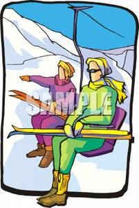 Skiers Clipart
