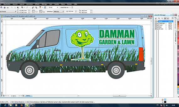 Templates For Vehicle Lettering Design And Production