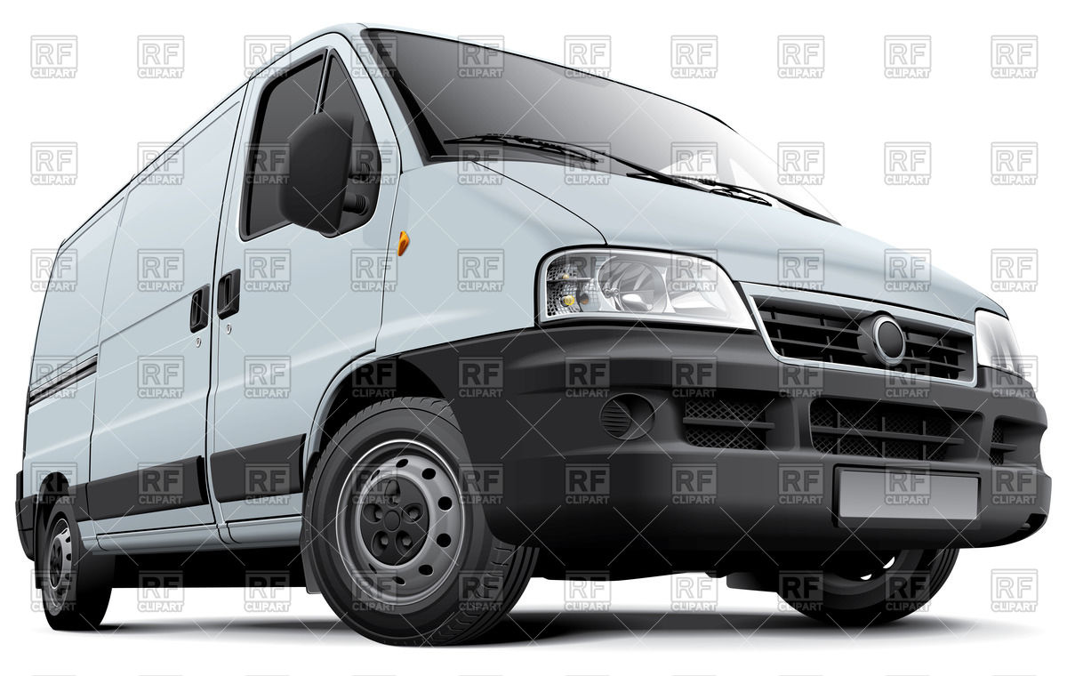     Vehicle   Cargo Van 67075 Download Royalty Free Vector Clipart  Eps