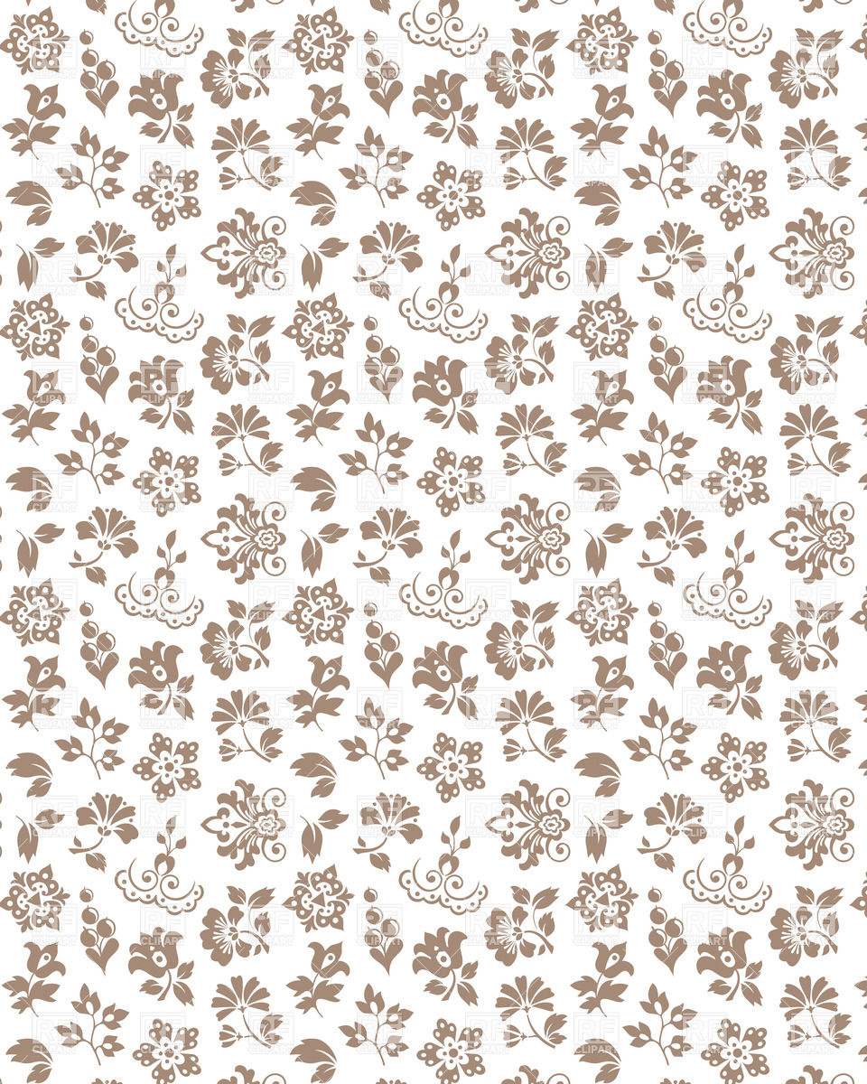 Vintage Floral Seamless Background 26294 Backgrounds Textures