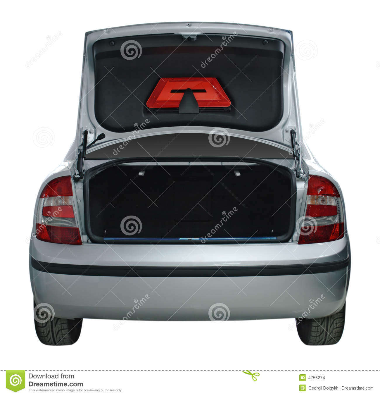 Car Trunk Clipart Open Car Trunk