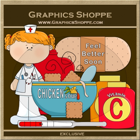 Clip Art    Feel Better Soon 1 Exclusive Clip Art By Graphics Shoppe