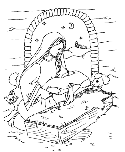 Clipart  Birth Of Jesus