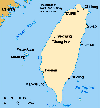 Country Maps   Taiwan Sm99   Classroom Clipart
