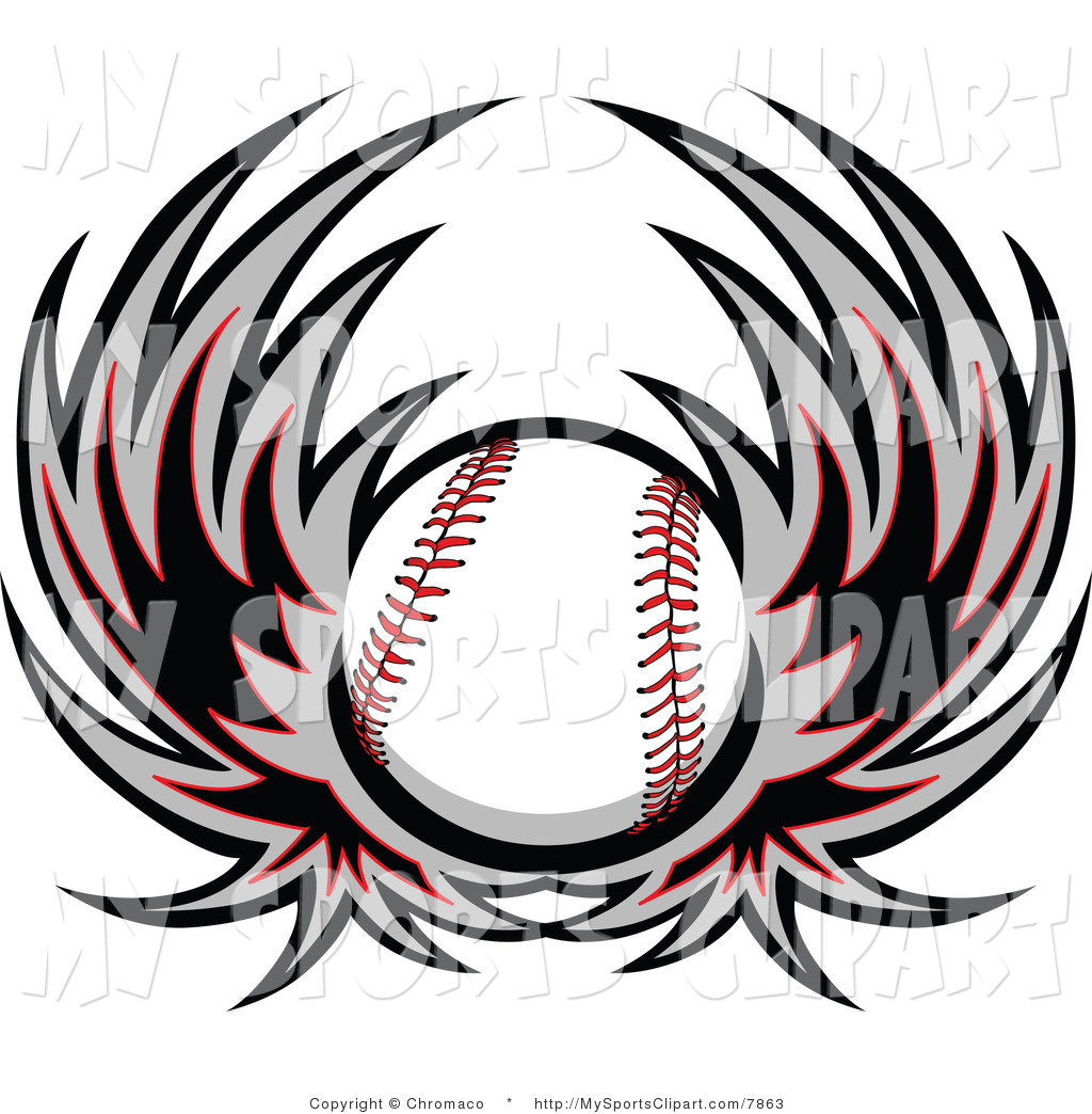 Free Sports Clip Art Of A Baseball Logo  This Baseball Stock Sports