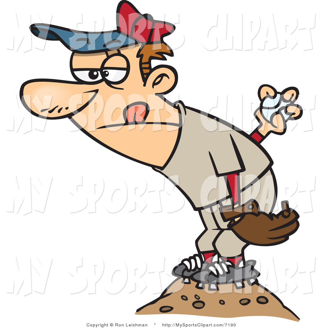 Free Sports Clip Art Of A Baseball Pitcher  This Baseball Stock Sports    