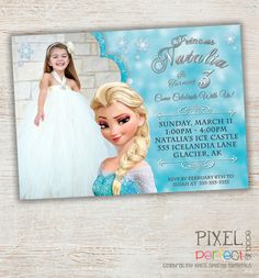 Frozen Invitations On Pinterest   Frozen Invitations Frozen Birthday