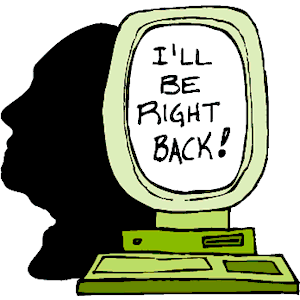 Ll Be Right Back Clipart Cliparts Of I Ll Be Right Back Free