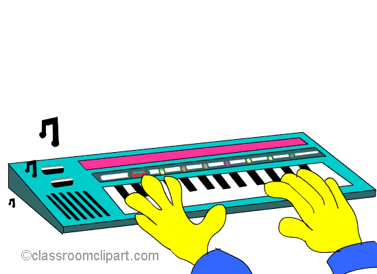 Music Animated Clipart  Music Keyboard Animation Cc   Classroom