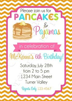 Pancakes And Pj S On Pinterest   Pancakes And Pajamas Breakfast Birt    