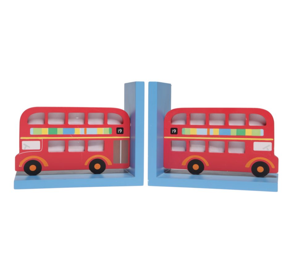 Red Bus Big Red Bus Wooden Photo Frame