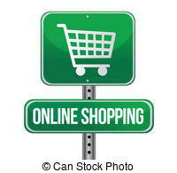 Shopping Vector Clip Art Royalty Free  18256 Online Shopping Clipart    
