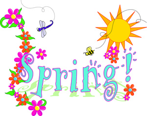 Spring Is Here Clipart Clip Art Illustration Of