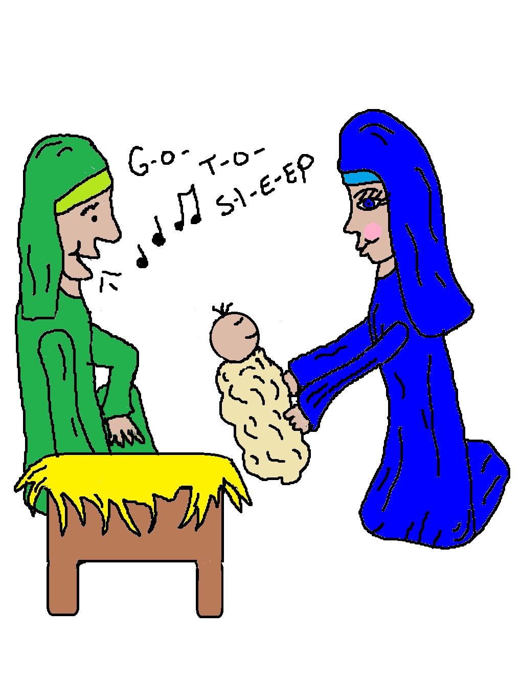 The Birth Of Jesus Card Craft