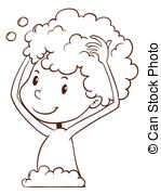 Washing Hair Stock Illustrations  1650 Washing Hair Clip Art Images